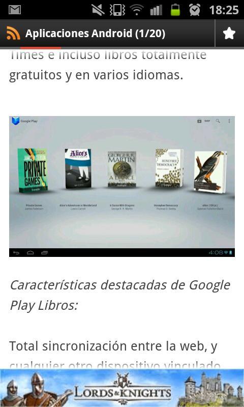 Aplicaciones android