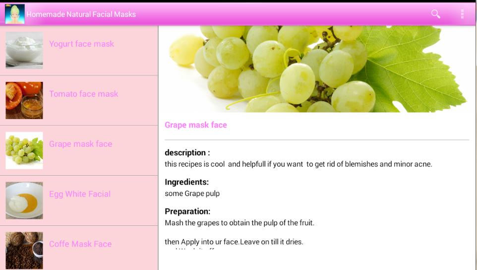 Homemade Natural Facial Masks