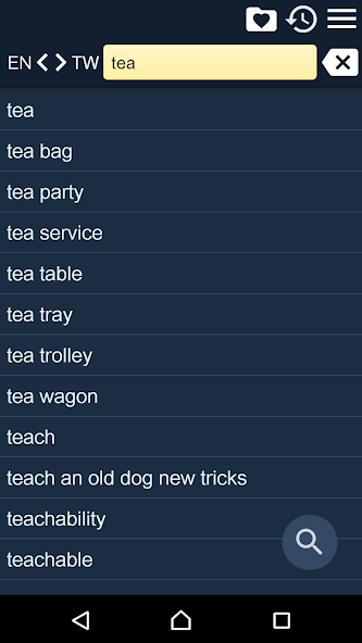 English Chinese Dictionary T