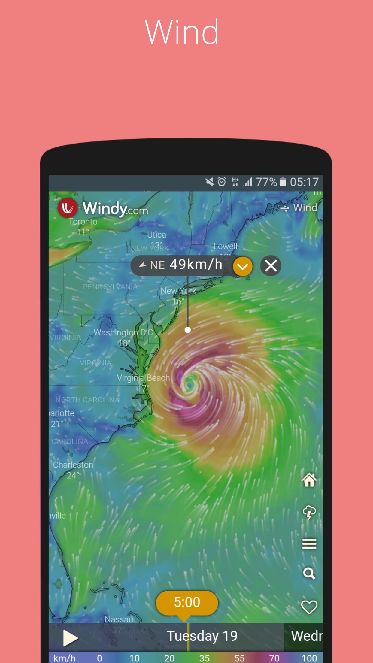 Faster for windy.com