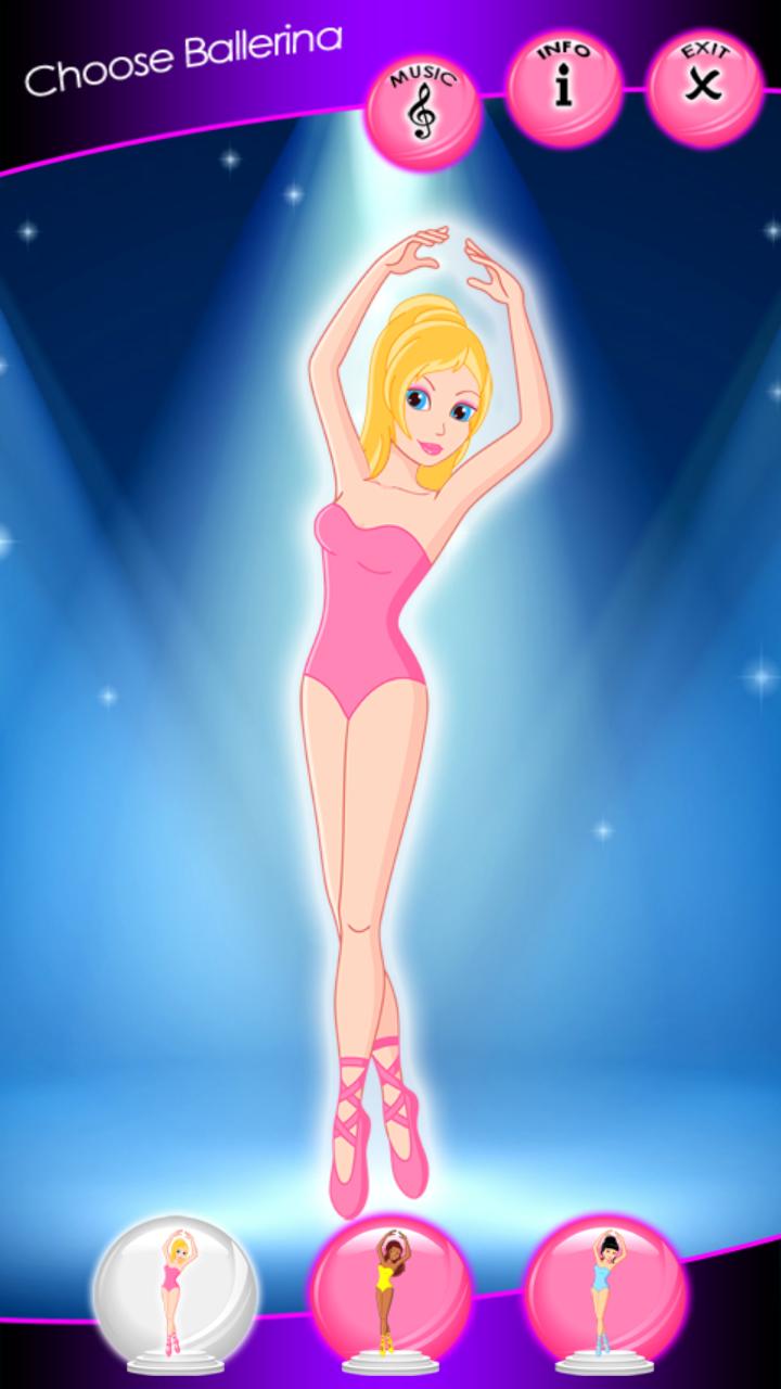 Ballerina Girls Dress Up Games - My Ballerina