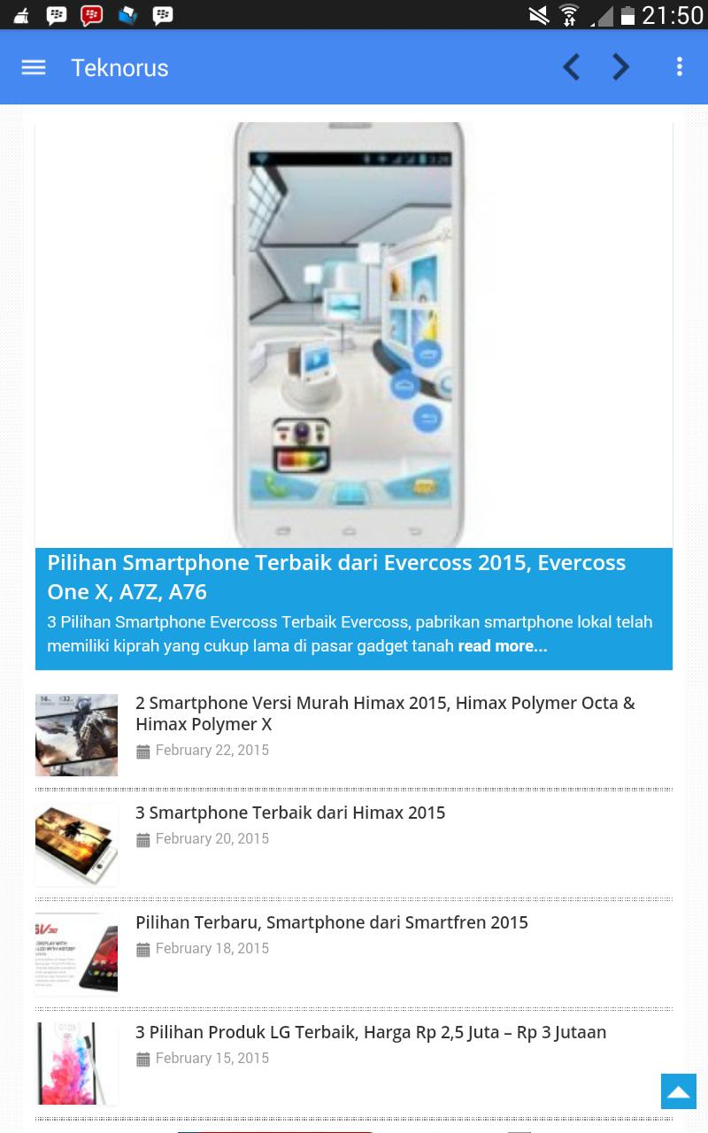 Harga Handphone Terbaru