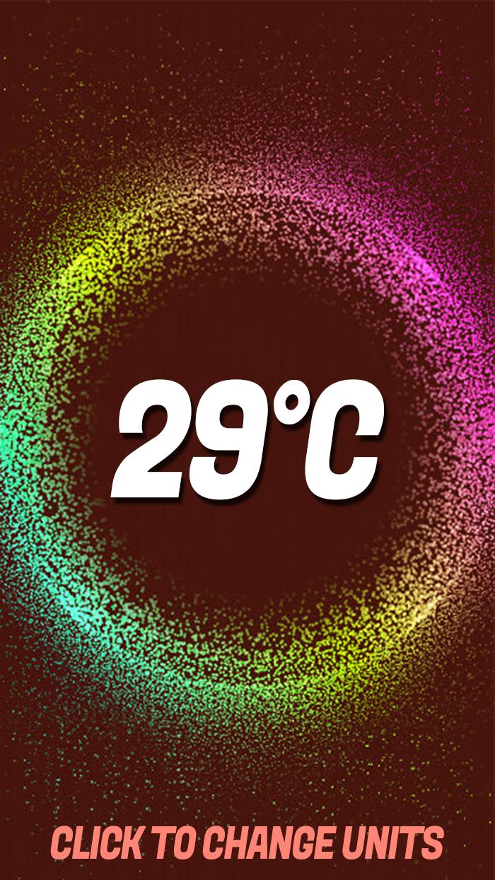 Easy to use thermometer