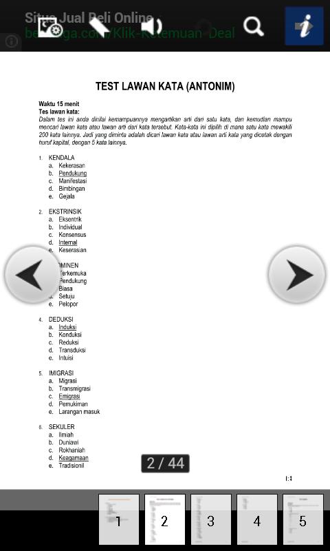 Psikotest Soal & Interview