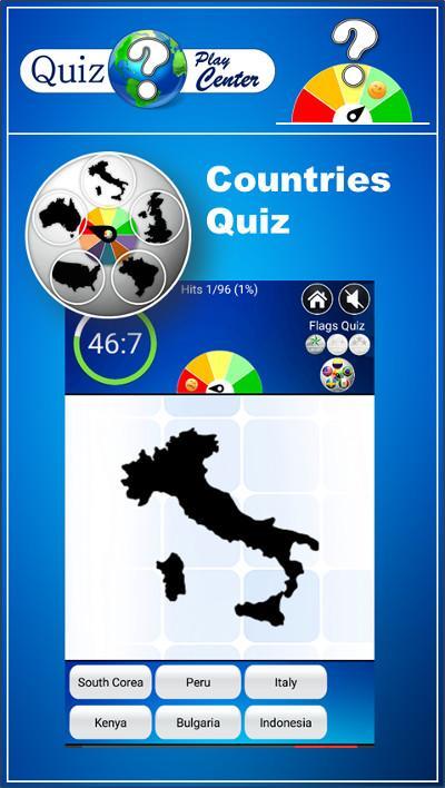 Quiz Play Center Geography