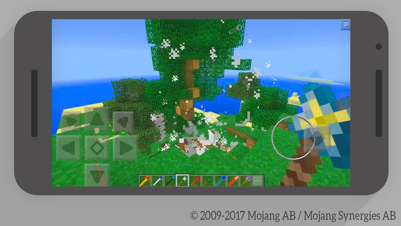 Mod MCPE Magical Staffs