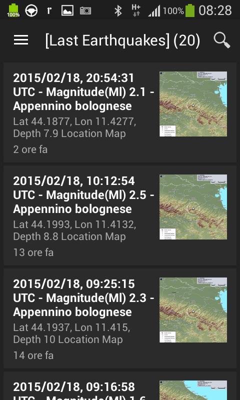 Earthquake Real Time