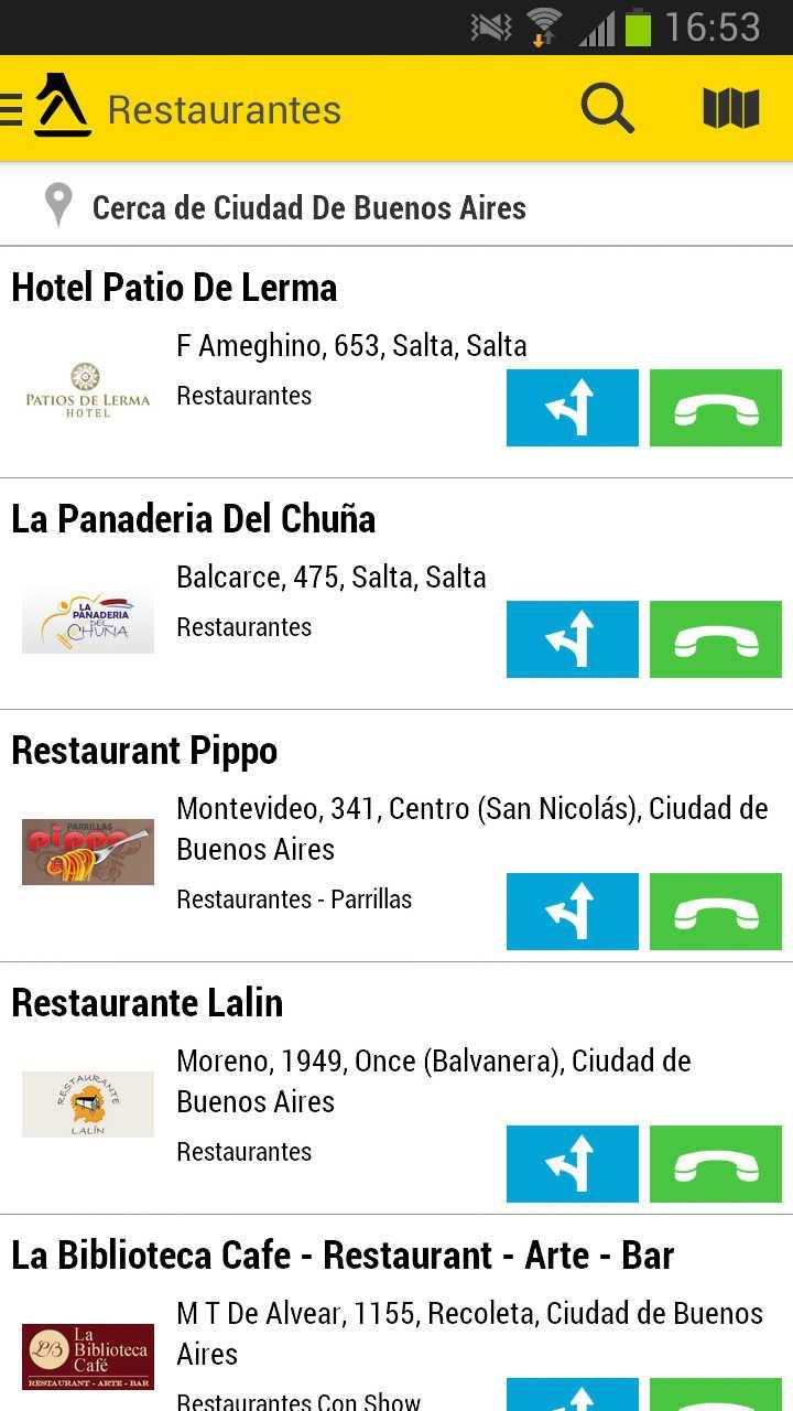 Paginas Amarillas Argentina