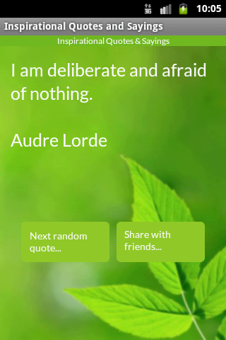 Inspirational Quotes & Sayings