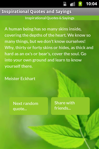 Inspirational Quotes & Sayings