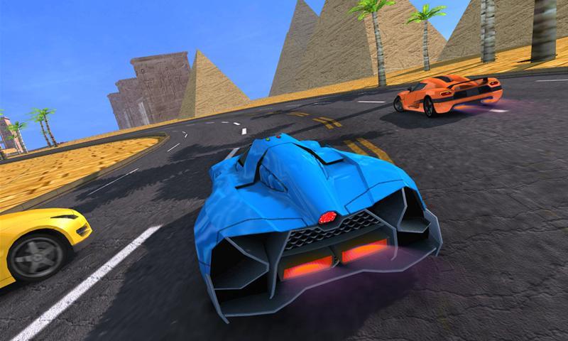 Egyptian Monuments Car Driving