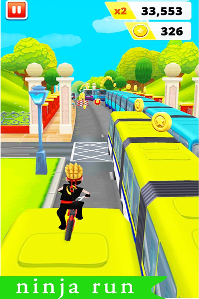 Ninja Run Subway