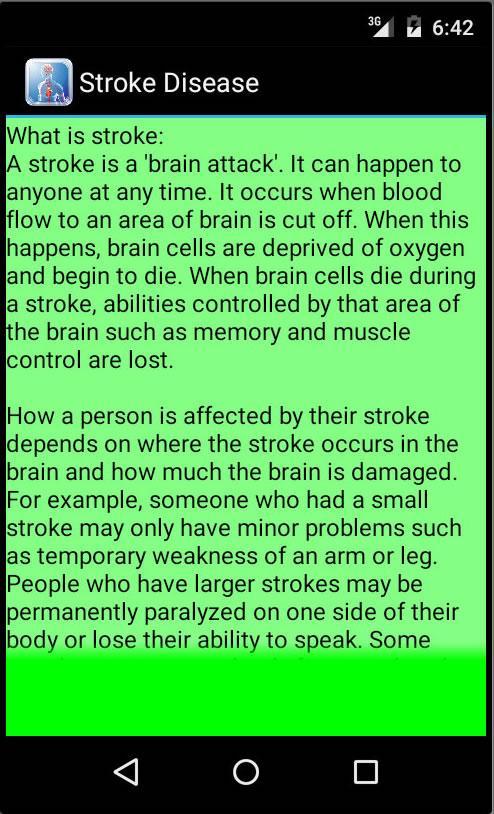 Stroke Disease
