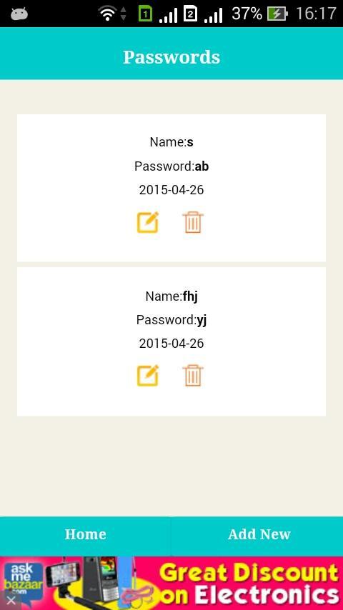 Store It App-Store Secret Data