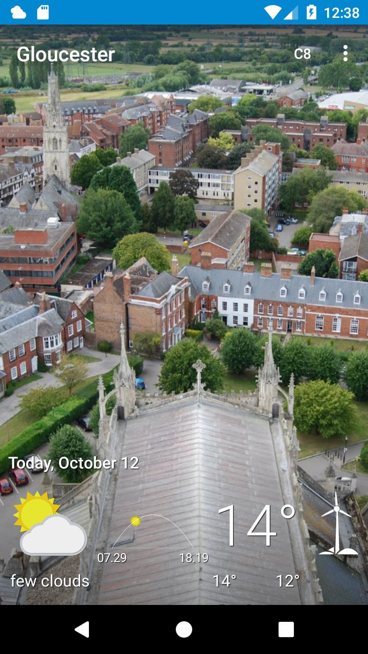 Gloucester, Gloucestershire - Weather