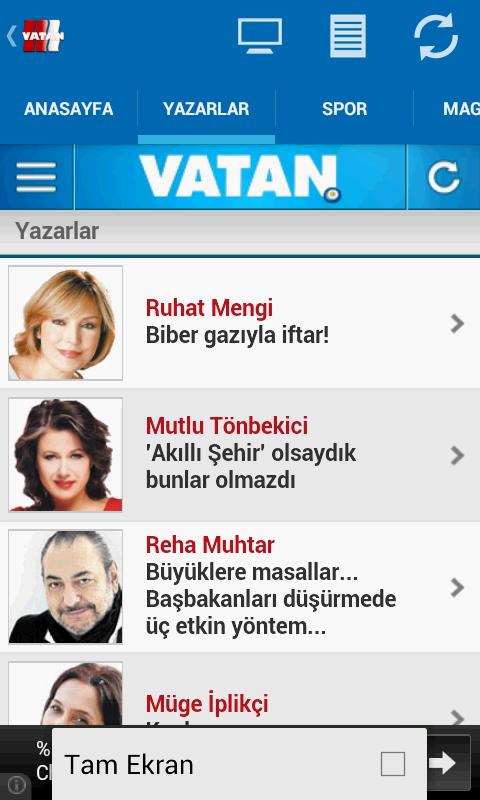 Vatan Gazetesi Droid