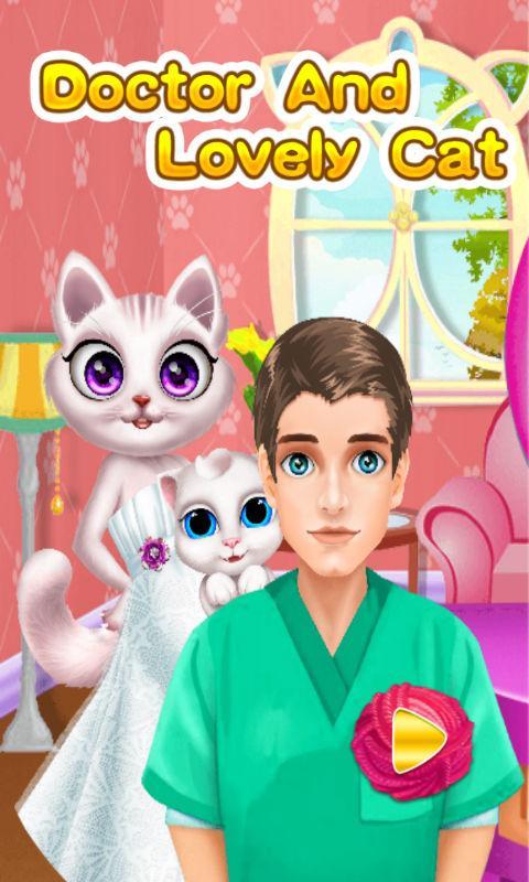 Doctor And Lovely Cat