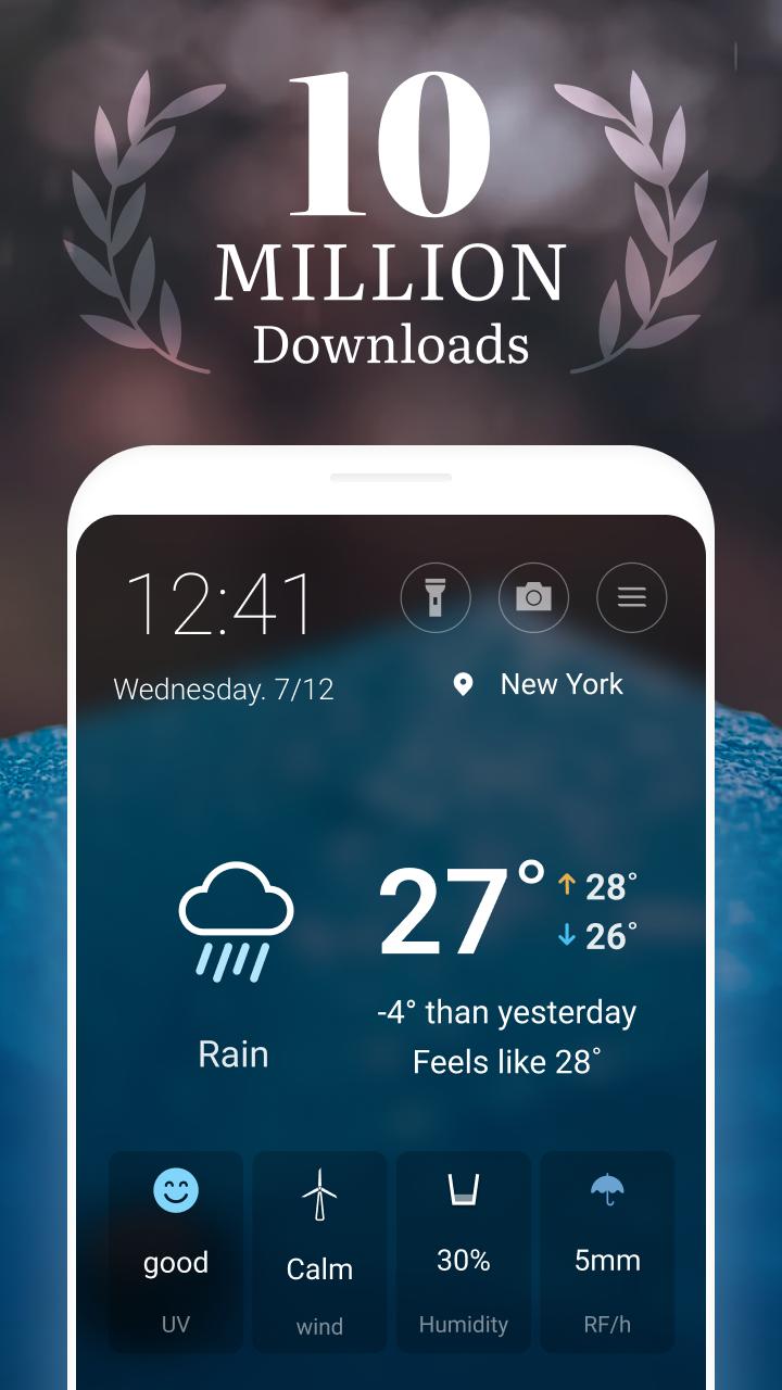 Weather Screen-Forecast, Radar