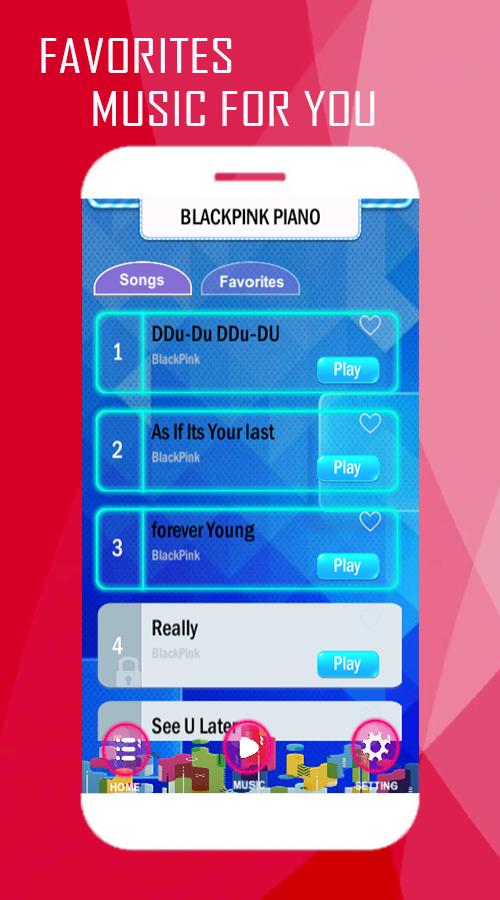 Piano Tap - BLackPink Tiles
