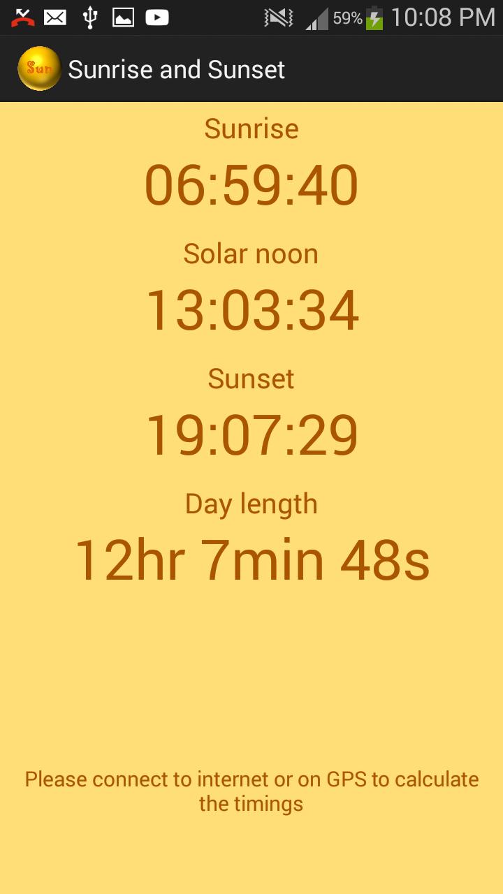 Sunrise Sunset Calculator Pro