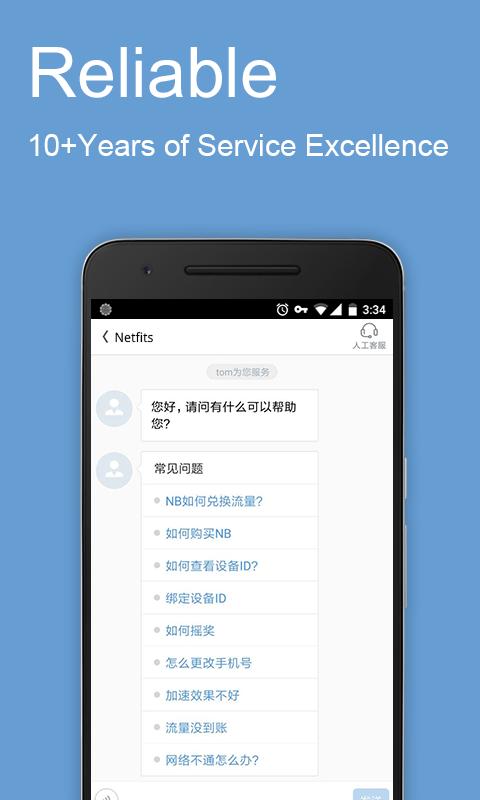 Netfits -The fastest  accelerator