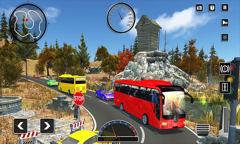 Coach Bus Simulator Drive hill