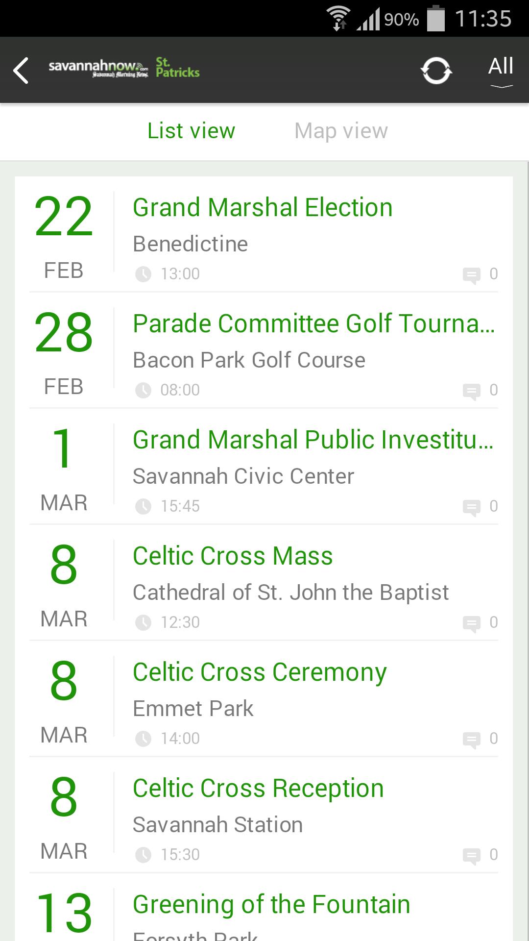 SavannahNow St. Patrick's App
