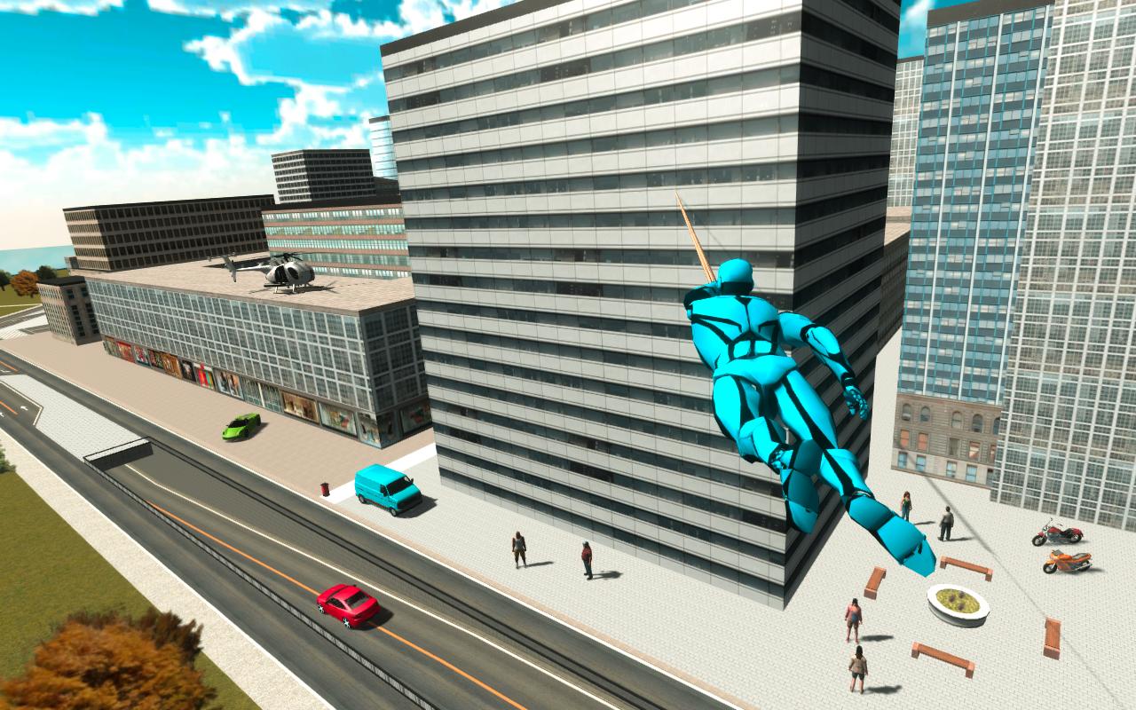 Real Police Robot Speed Hero:Super Cop Robot Game