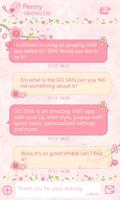 GO SMS Pro Love Petal Theme EX
