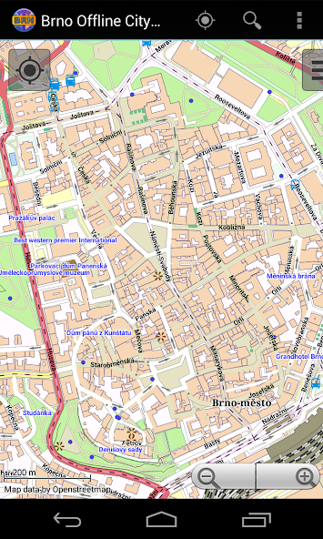 Brno Offline City Map