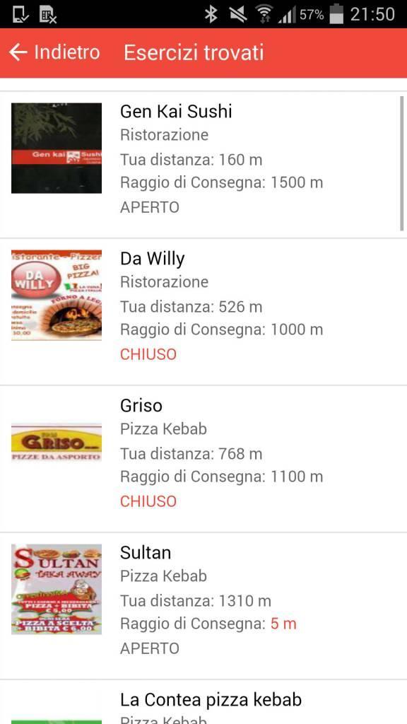 NETBROME - pizza a domicilio