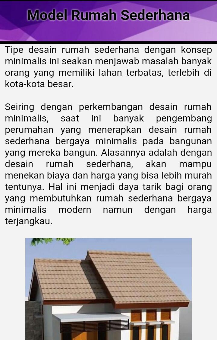 Model Rumah Sederhana Terbaru