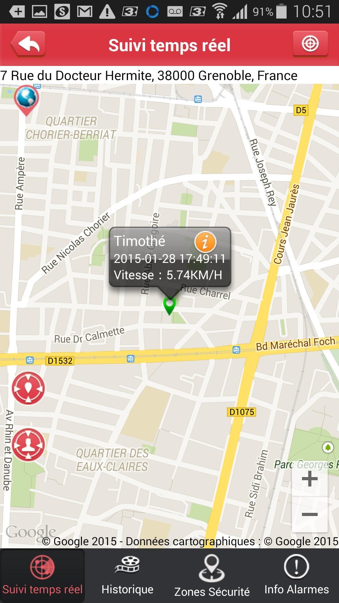 Linkoo  localisation GPS
