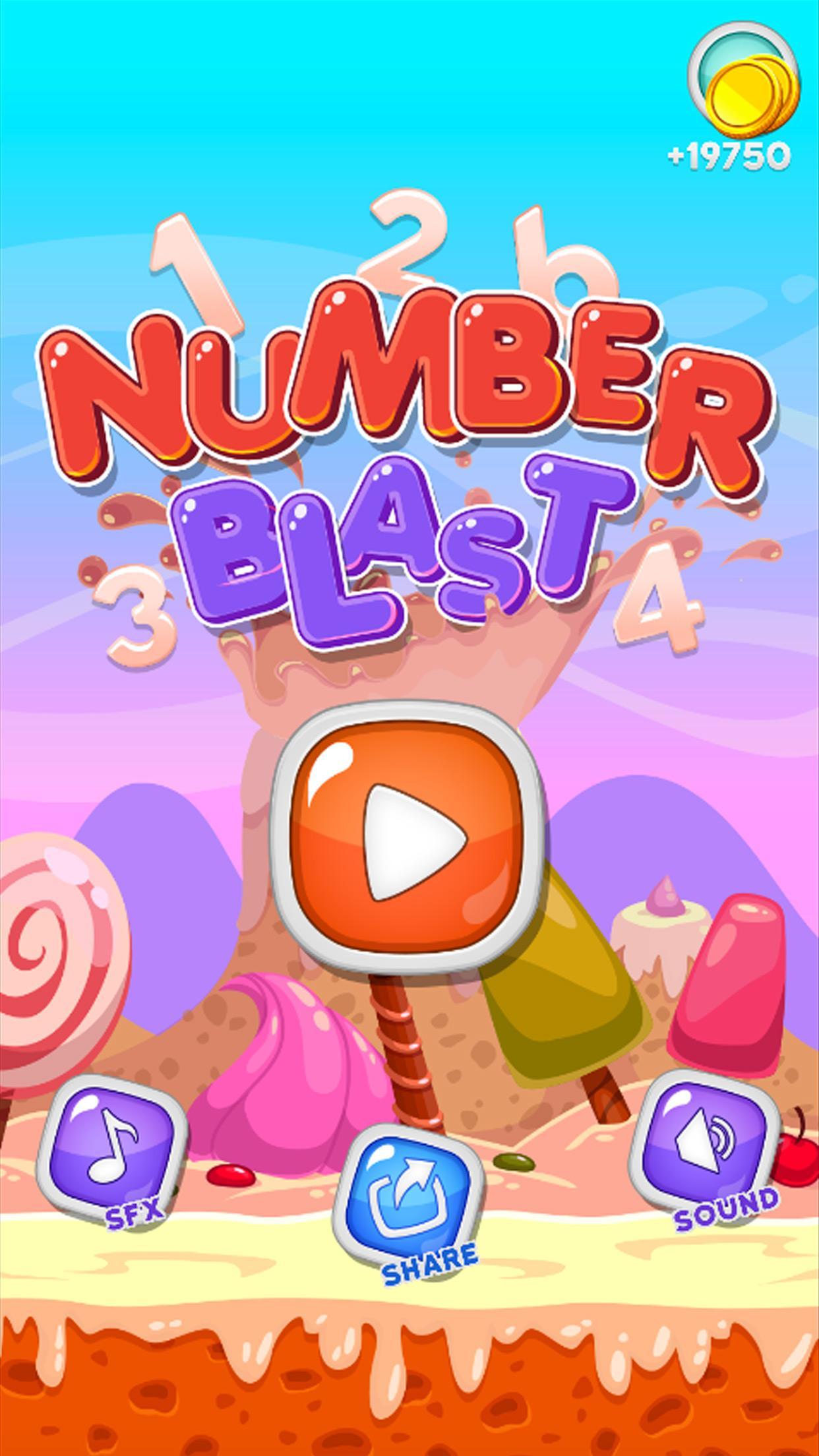 Number Blast-Block Puzzle Game
