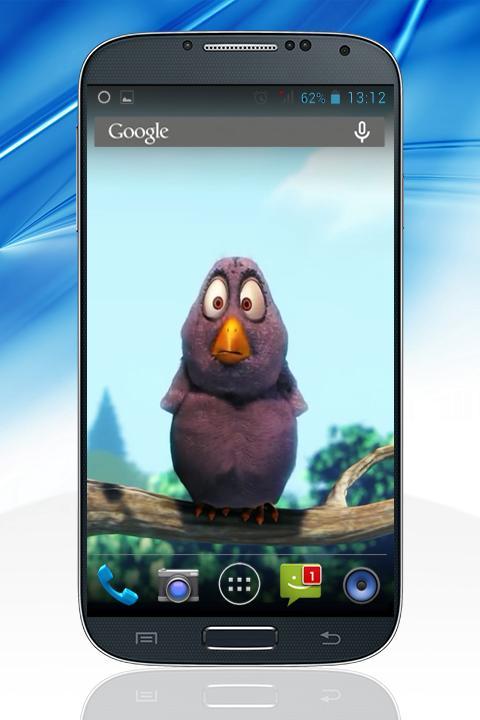 Funny Bird Live Wallpaper