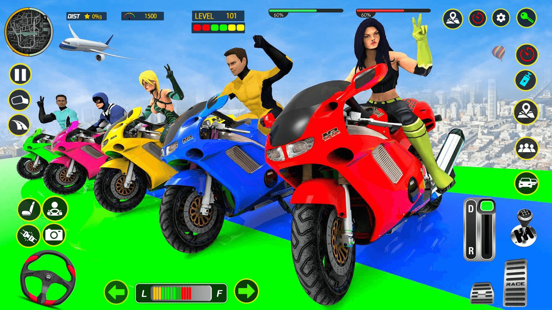 GT Car Stunts Ramp Car Games