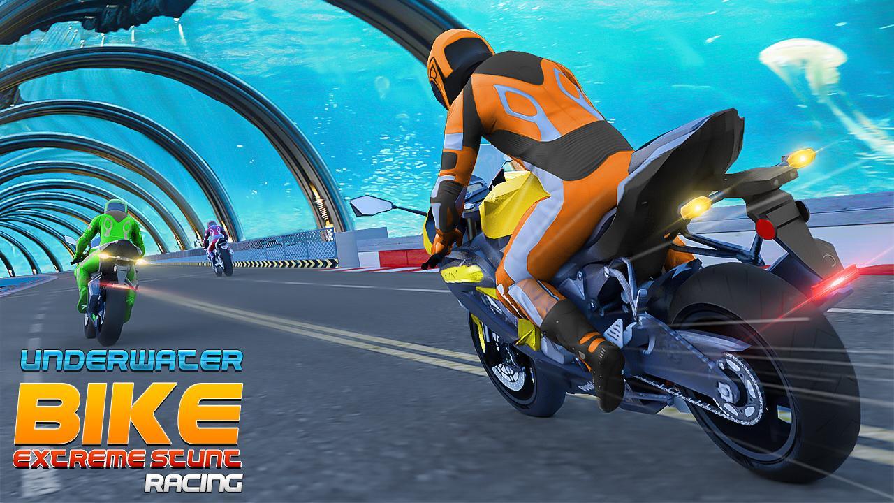 Underwater Bike Stunt Racing