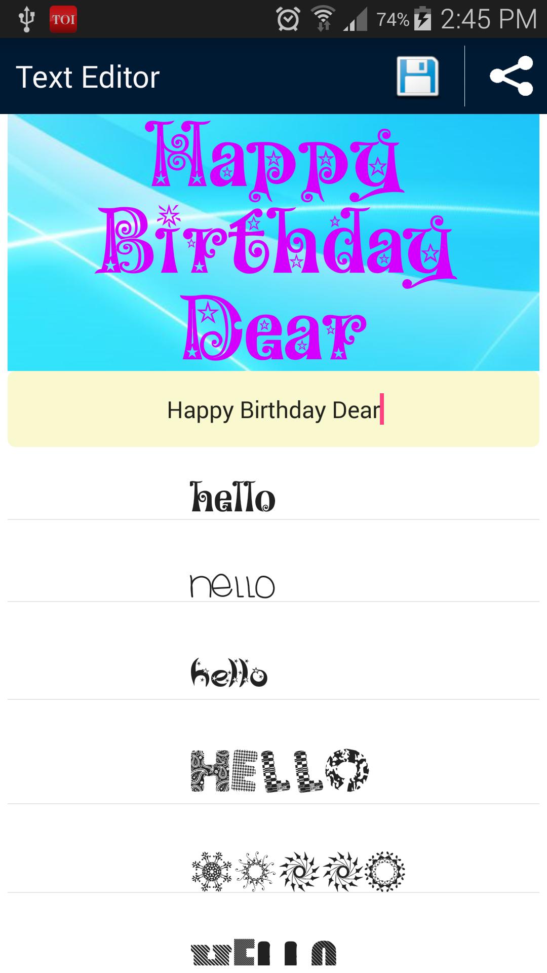 3D Stylish Text Creator