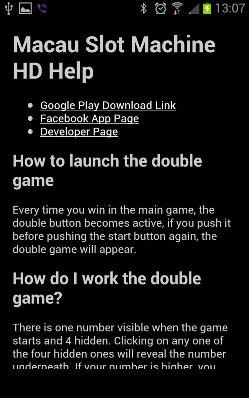 Macau Slot Machine HD