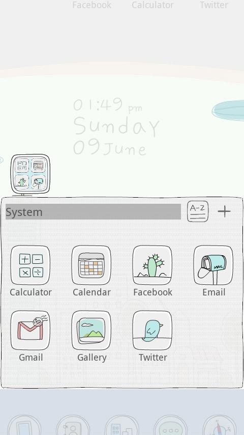Line City GO Launcher Theme