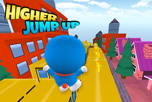 Run Blue Cat Subway Rail 3D