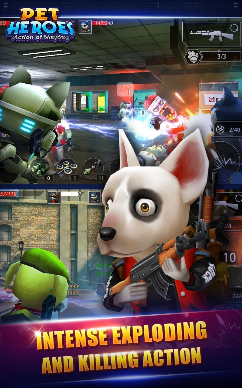 Action of Mayday: Pet Heroes