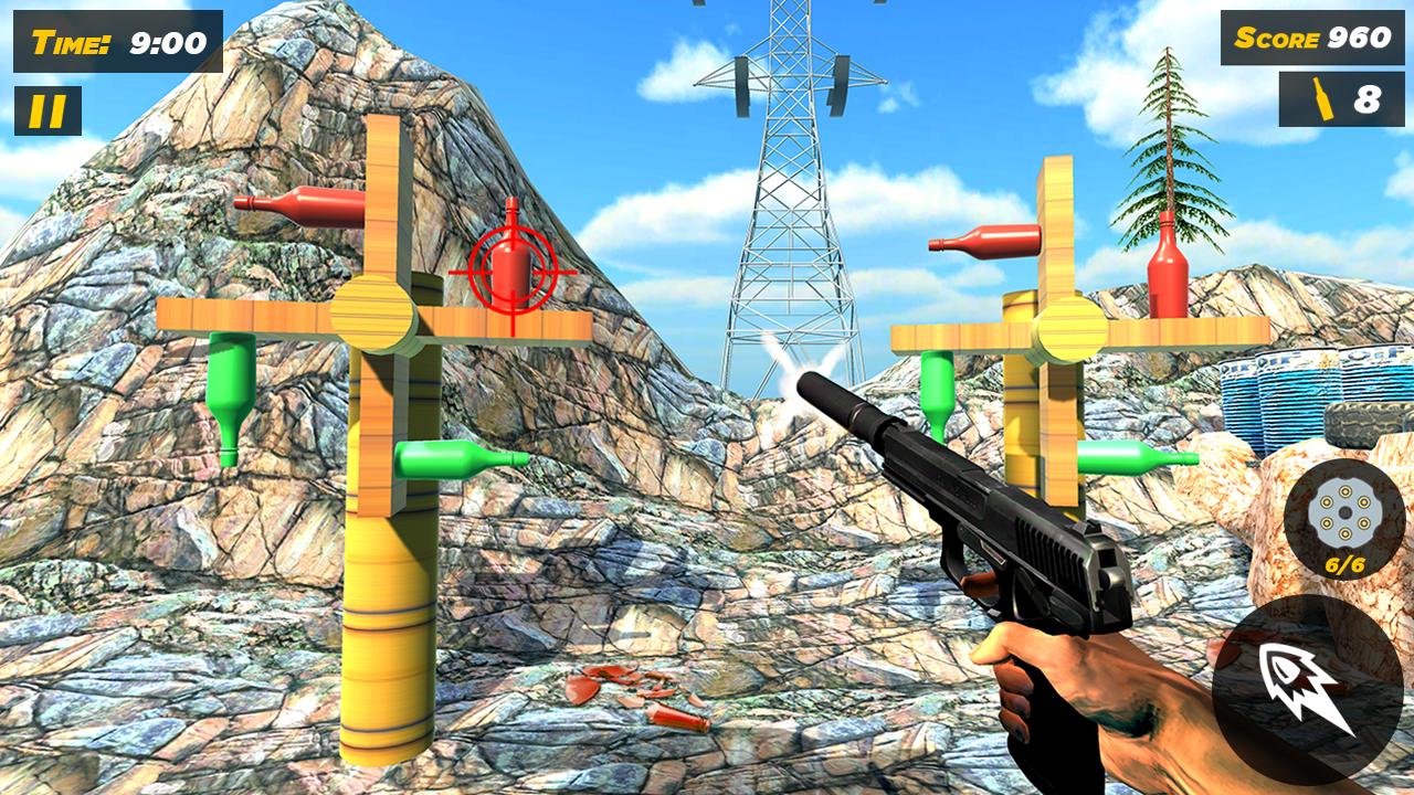 Bottle Gun Shooter Free Game 2