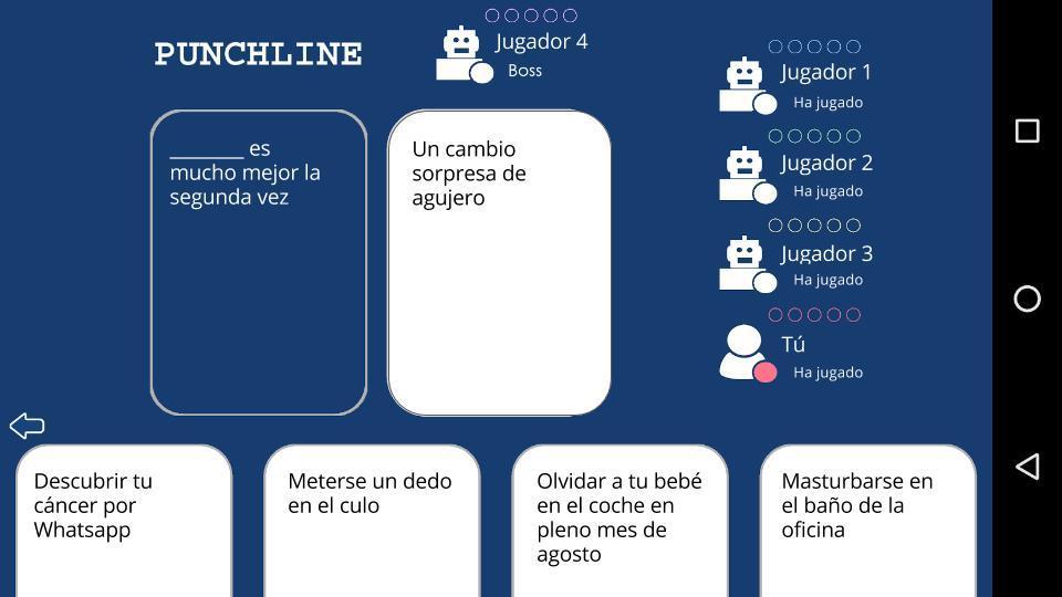 Punchline el juego escandaloso