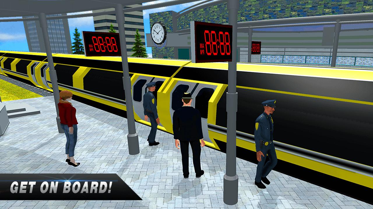 USA Train Driving Simulator 3D