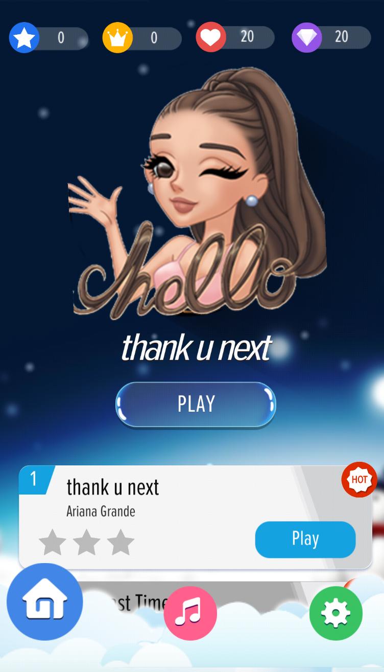 Ariana Grande Piano Magic Tiles
