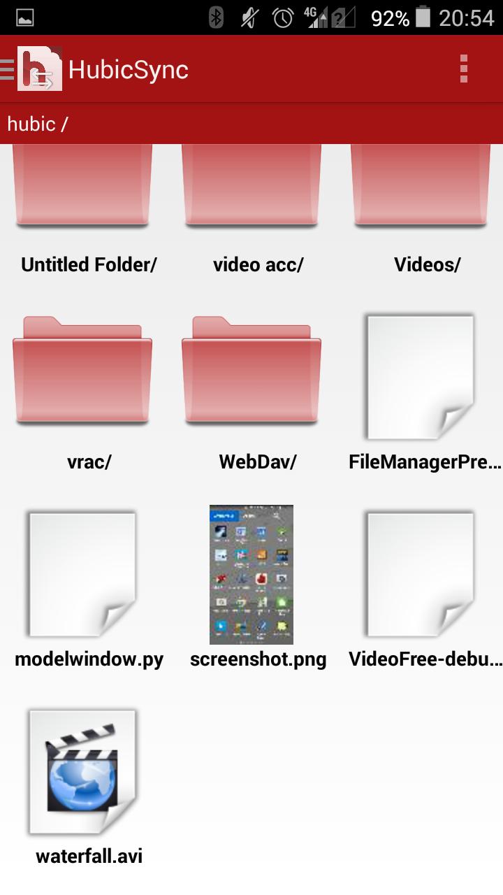 Hubic Sync and Stream