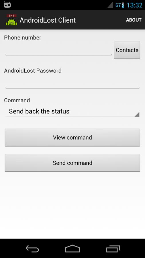 AndroidLost Client