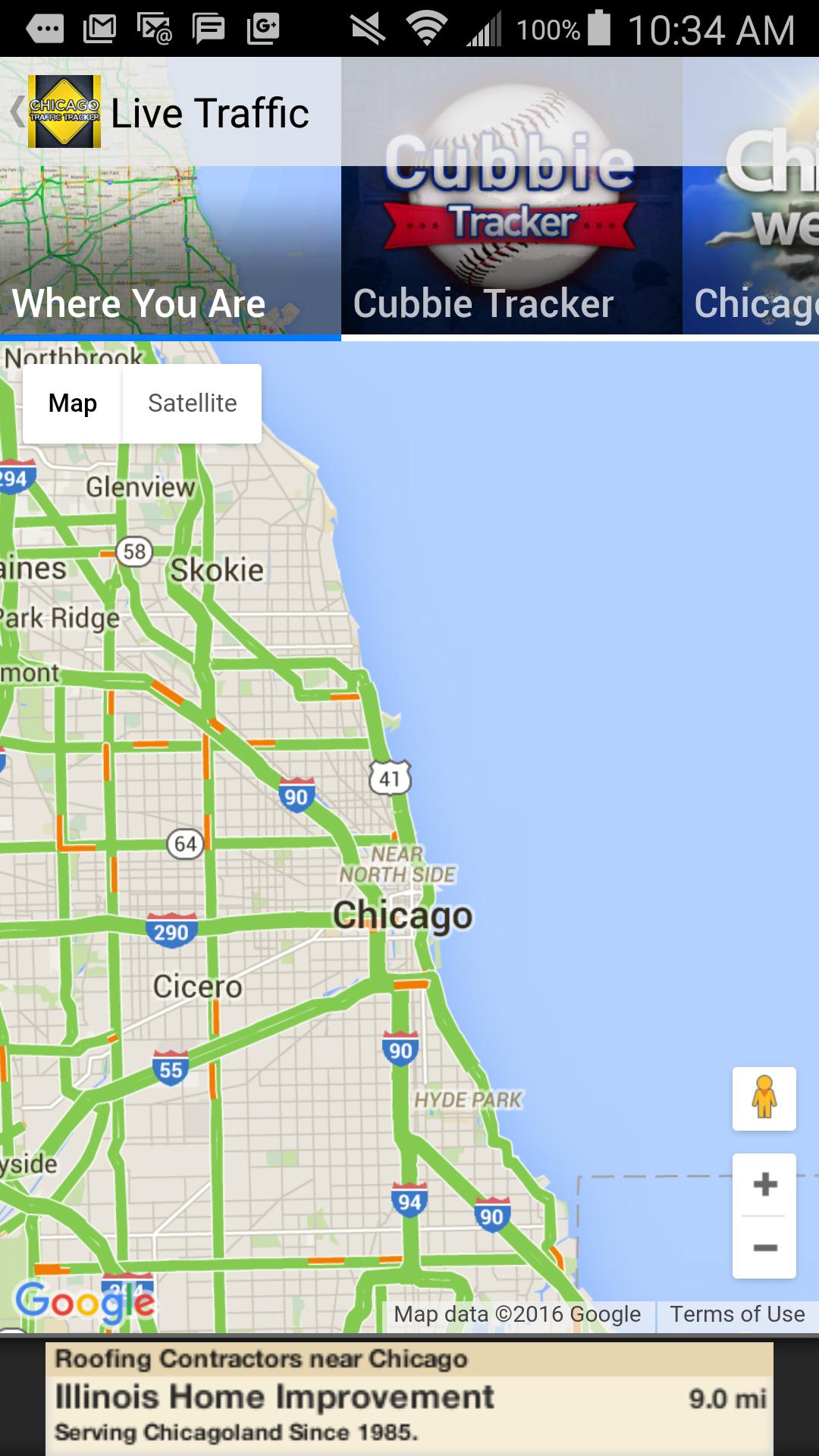 Tracker for Chicago Traffic