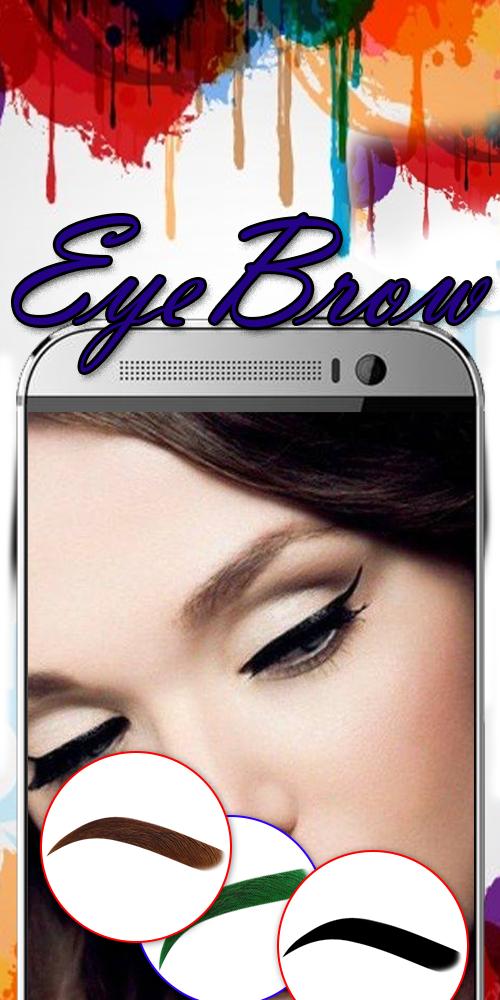 Eyebrow Shaping App - Beauty Makeup Photo